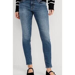Women’s Old Navy Rockstar Mid-Rise Skinny Jeans 10Tall
